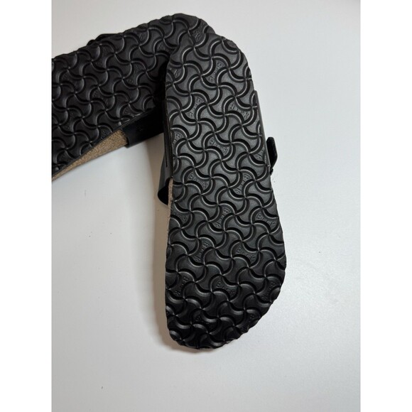 Birkenstock Gizeh Birko-Flor Sandals Black Kids Size US C 12 EU 30 Girls NARROW - Picture 7 of 11